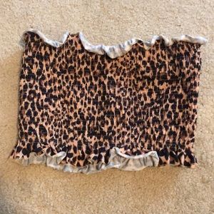 Cheetah Tube Top